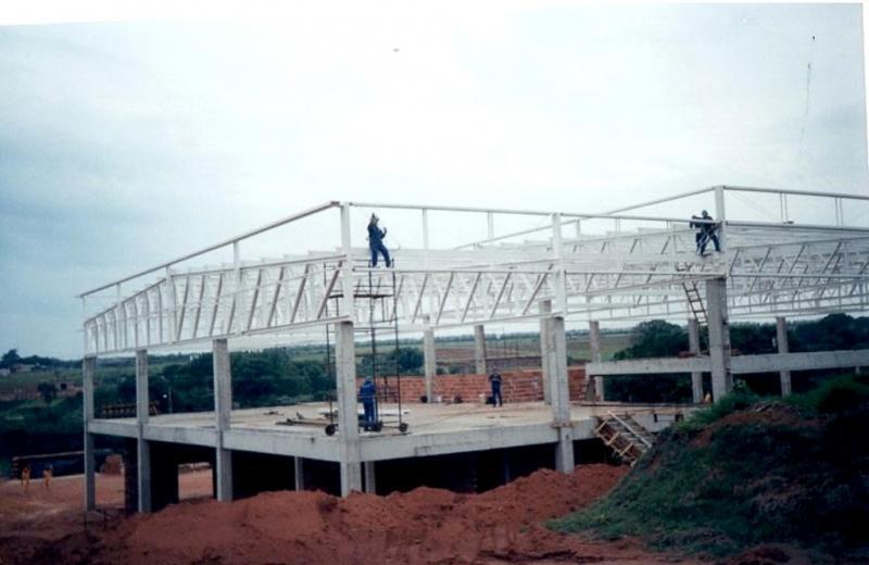 Estrutura metálica galpão