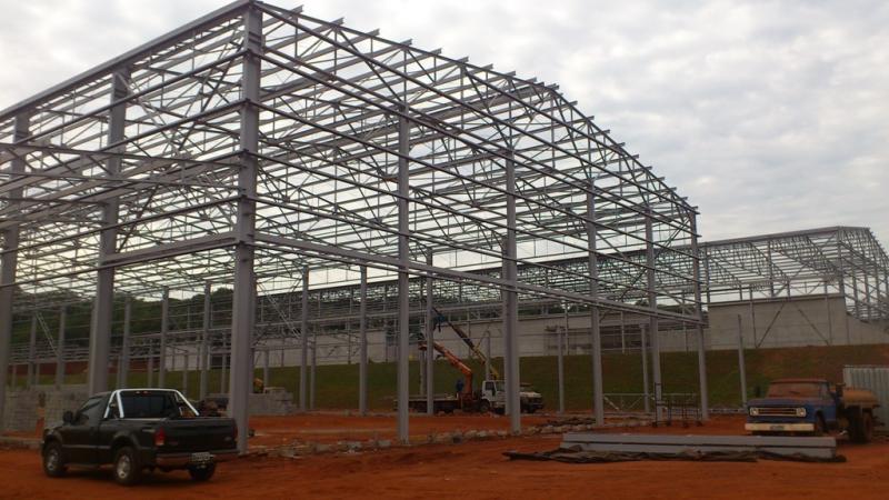 Estruturas metalicas armazens